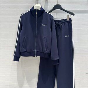 CELINE Navy Blue Sports Set: A Fusion of Fashion and Comfort